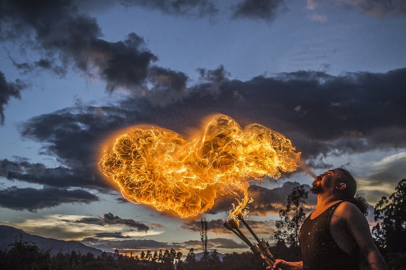 Fire Juggler